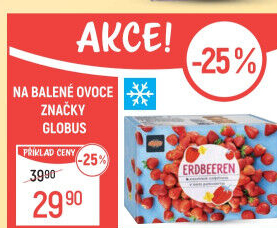 Jahody mražené Globus