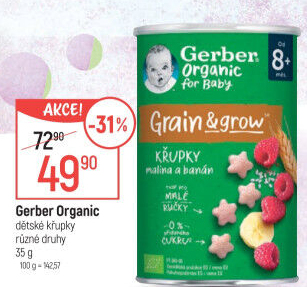 Křupky dětské bio Grain &