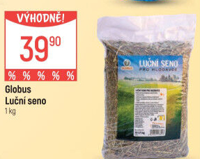 Luční seno Globus