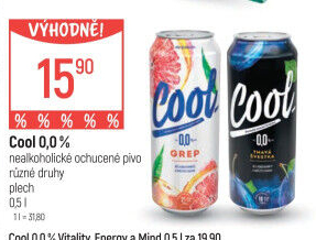 Nealkoholické pivo ochucené Staropramen Cool