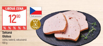 Sekaná masová Globus