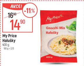 Směs na halušky My Price