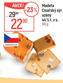 Sýr Císařský uzený Madeta