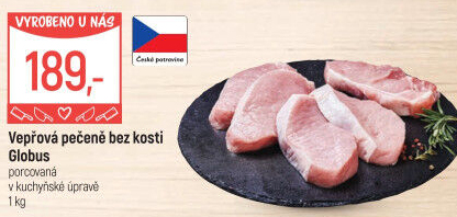 Vepřová pečeně bez kosti Globus