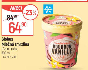 Zmrzlina v kelímku Globus