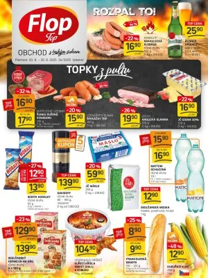 akční leták FLOP TOP 20.8.2025-26.8.2025