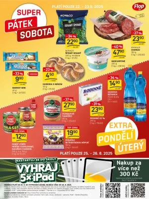 akční leták FLOP TOP 20.8.2025-26.8.2025