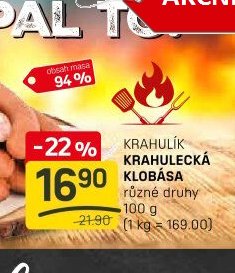 Krahulecká klobása