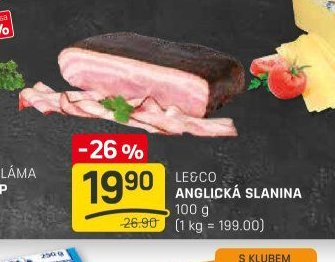 Le&Co anglická slanina