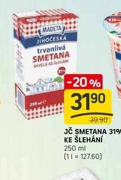 JČ SMETANA 31% KE ŠLEHÁNÍ