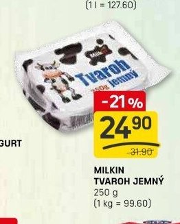 MILKIN TVAROH JEMNÝ