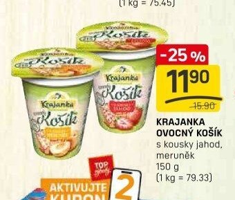 KRAJANKA OVOCNÝ KOŠÍK