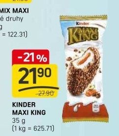 KINDER MAXI KING