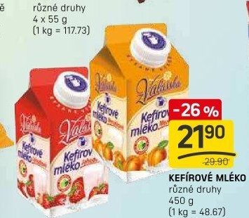 KEFÍROVÉ MLÉKO různé druhy