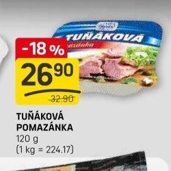 TUŇÁKOVÁ POMAZÁNKA