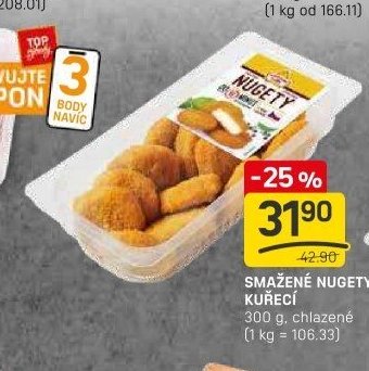 SMAŽENÉ NUGETY KUŘECÍ - FLOP TOP akcniletaky.com