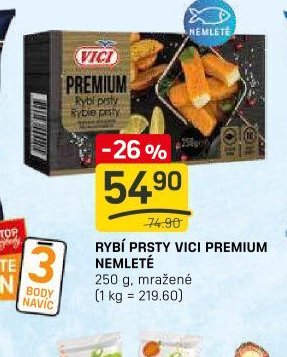 RYBÍ PRSTY VICI PREMIUM NEMLETÉ