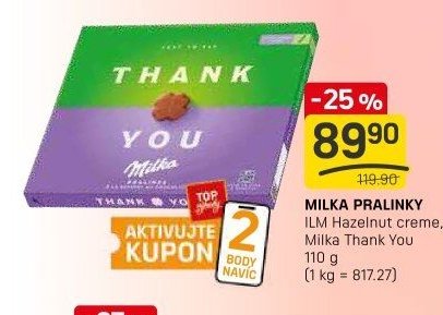MILKA PRALINKY
