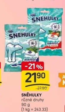 Bonbony Sněhulky Figaro