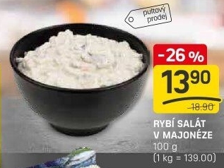 Salát rybí v majonéze