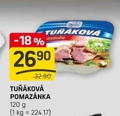 Tuňáková pomazánka Rybex