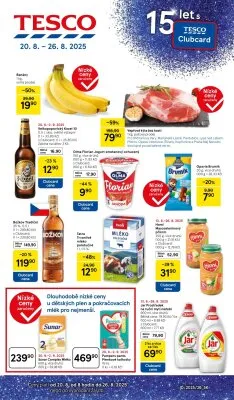 akční leták Tesco 20.8.2025-26.8.2025