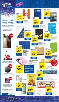akční leták Tesco 20.8.2025-26.8.2025