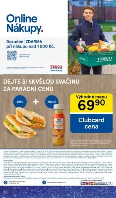 akční leták Tesco 20.8.2025-26.8.2025