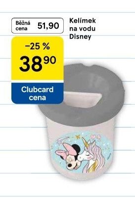 Kelímek na vodu Disney - Tesco akcniletaky.com