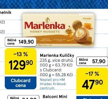 Marlenka Kuličky 235 g