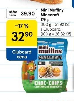 Mini Muffiny Minecraft 125 g