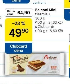 Balconi Mini tiramisu 300 g