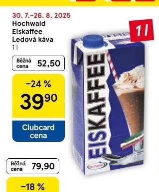Hochwald Eiskaffee Ledová káva 1 l