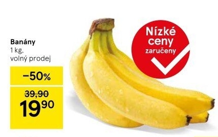 Banány - Tesco akcniletaky.com