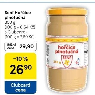 Hořčice plnotučná Senf