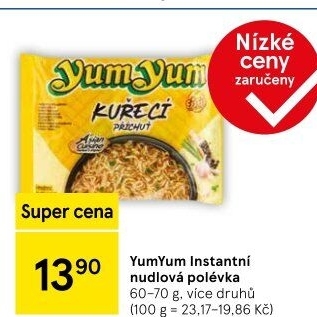 Instantní polévka YumYum