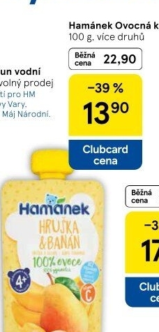 Kapsička ovocná Hamánek