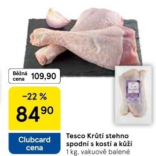 Krůtí stehna Tesco