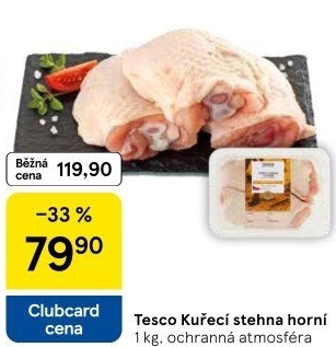 Kuřecí stehna Tesco