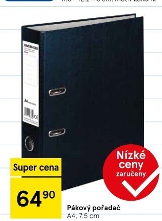 Pákový pořadač A4