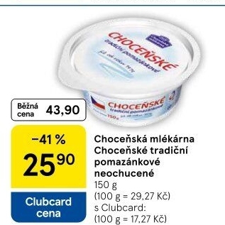 Tradiční pomazánkové Choceňské