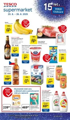 akční leták Tesco 20.8.2025-26.8.2025