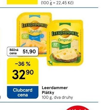 Leerdammer Plátky
