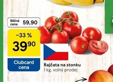Rajčata na stonku