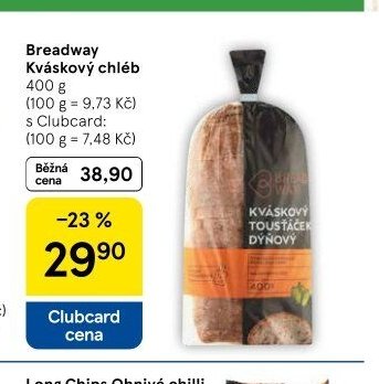 Breadway Kváskový chléb