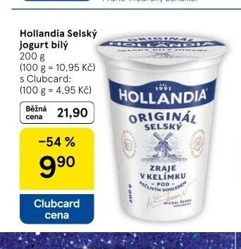 Hollandia Selský jogurt bílý
