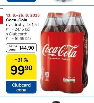 Coca-Cola 4x 1,5 l