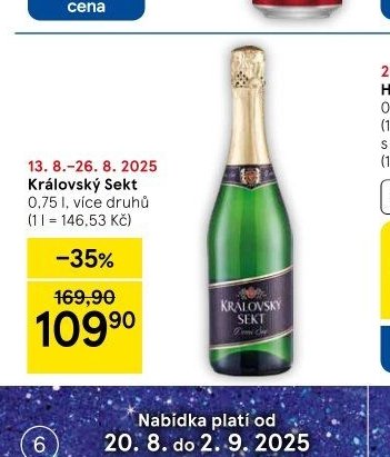 Královský Sekt 0,75 l