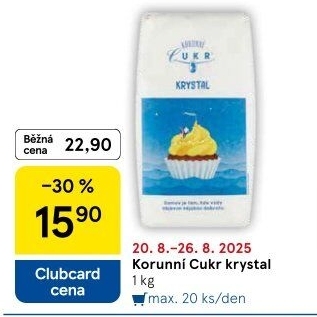 Cukr krystal Korunní