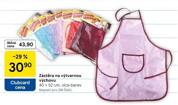 Dětská zástěra na malování